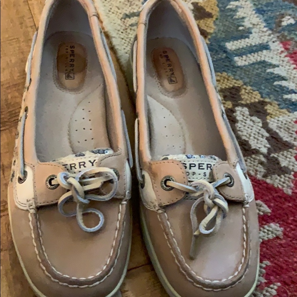 Sperry ladies Slip on shoes.